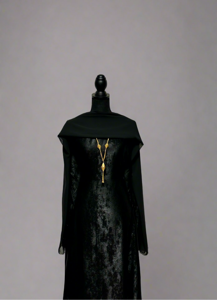 metallic dresses