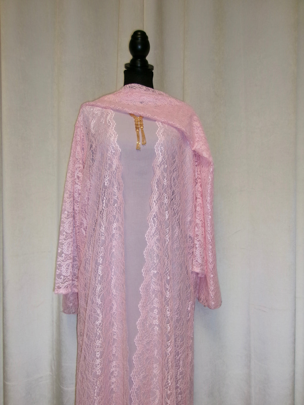 Lace abaya