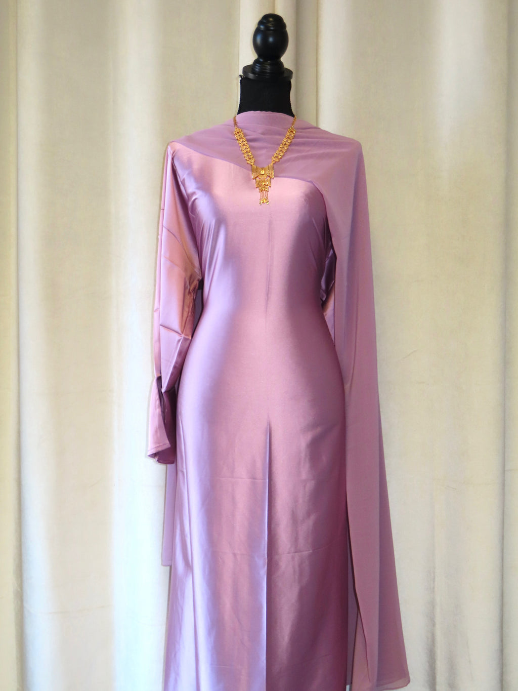 Satin dress