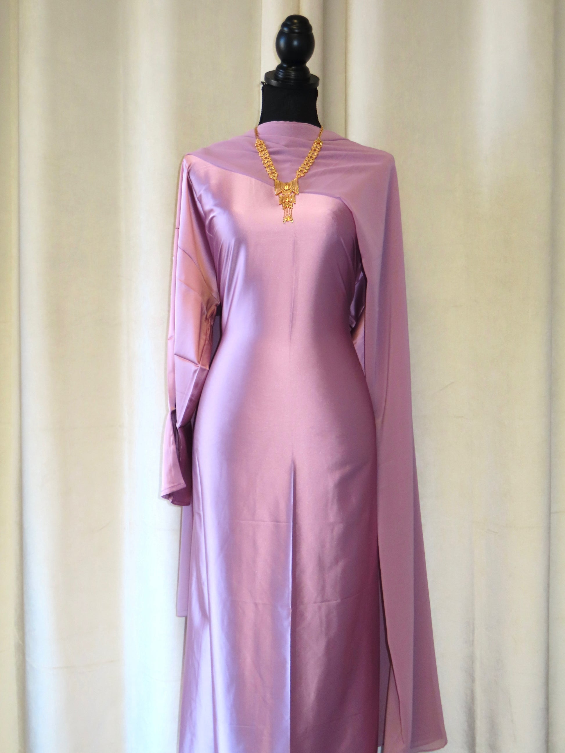 Satin dress