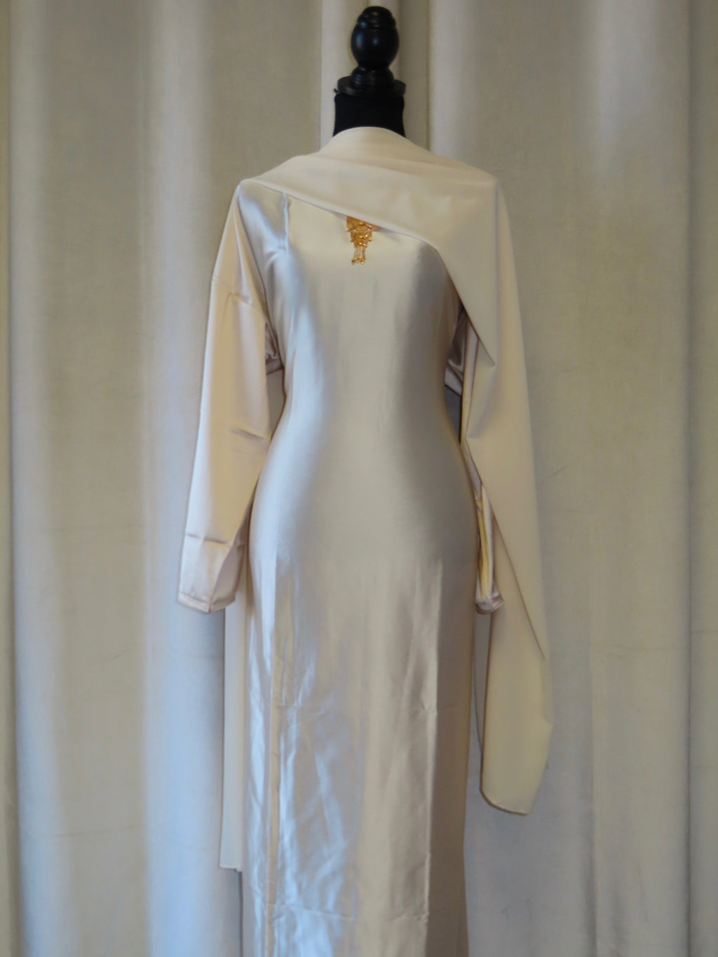 Satin dress