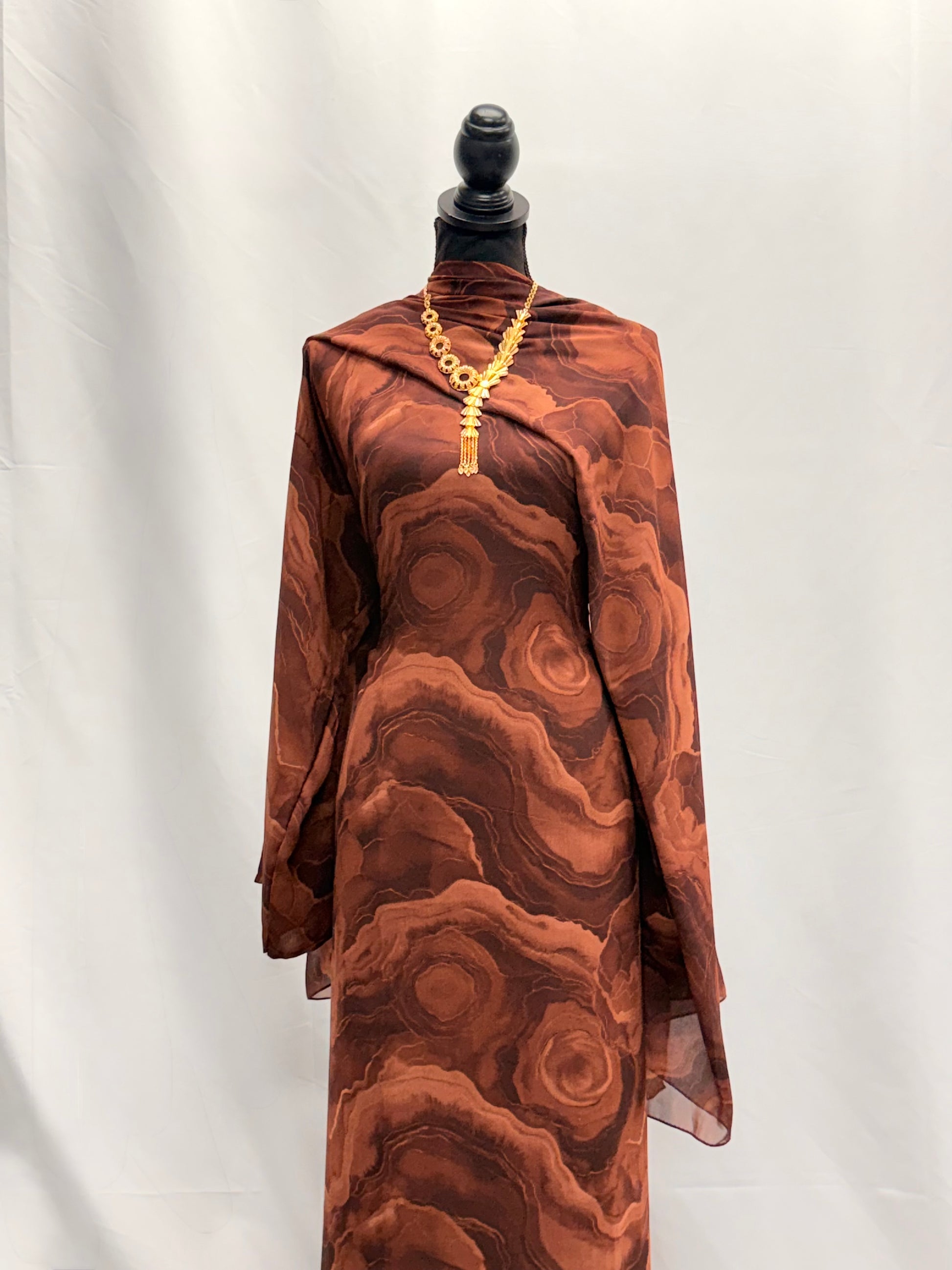 Printed chiffon Dresses