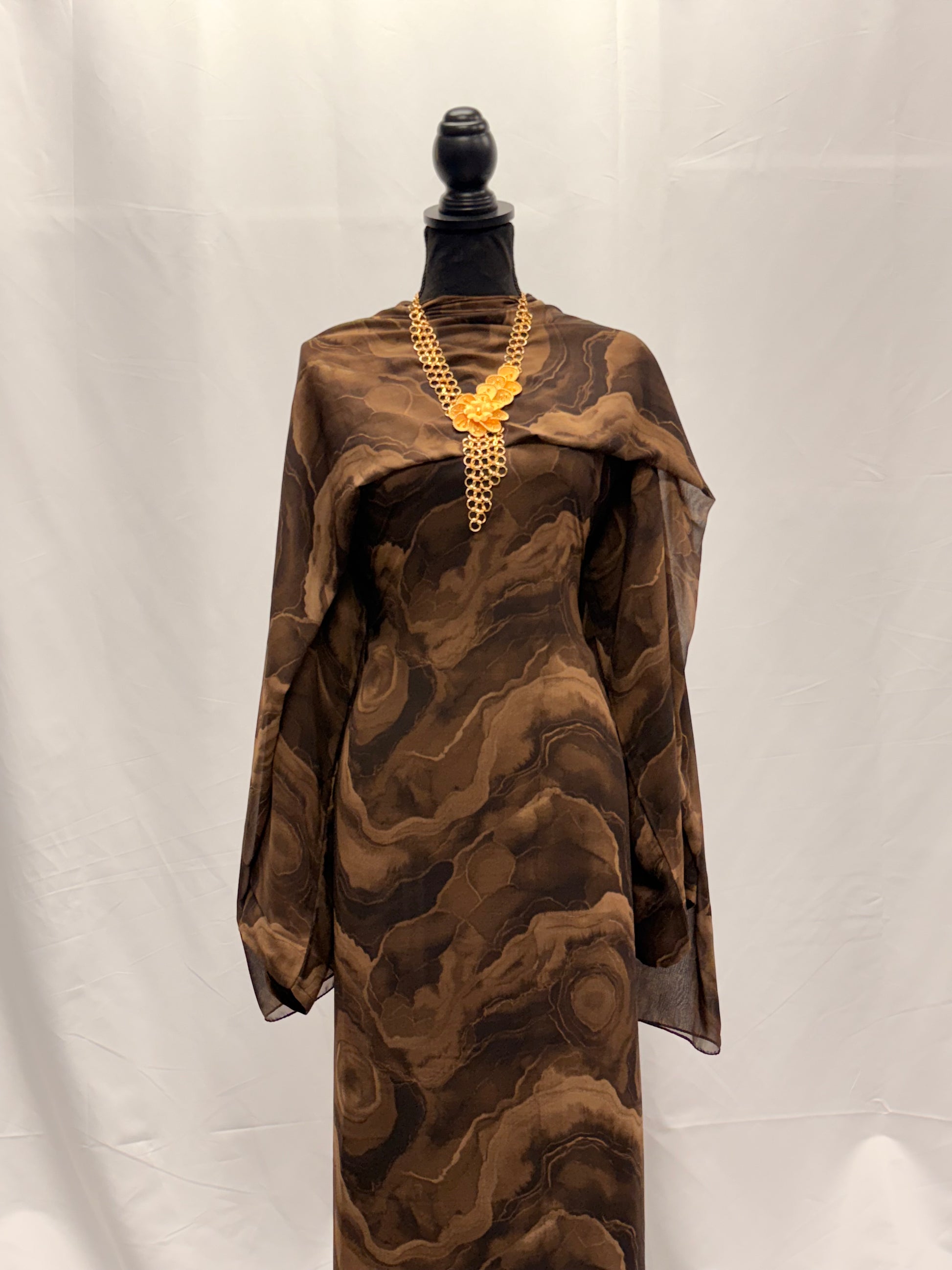 Printed chiffon Dresses