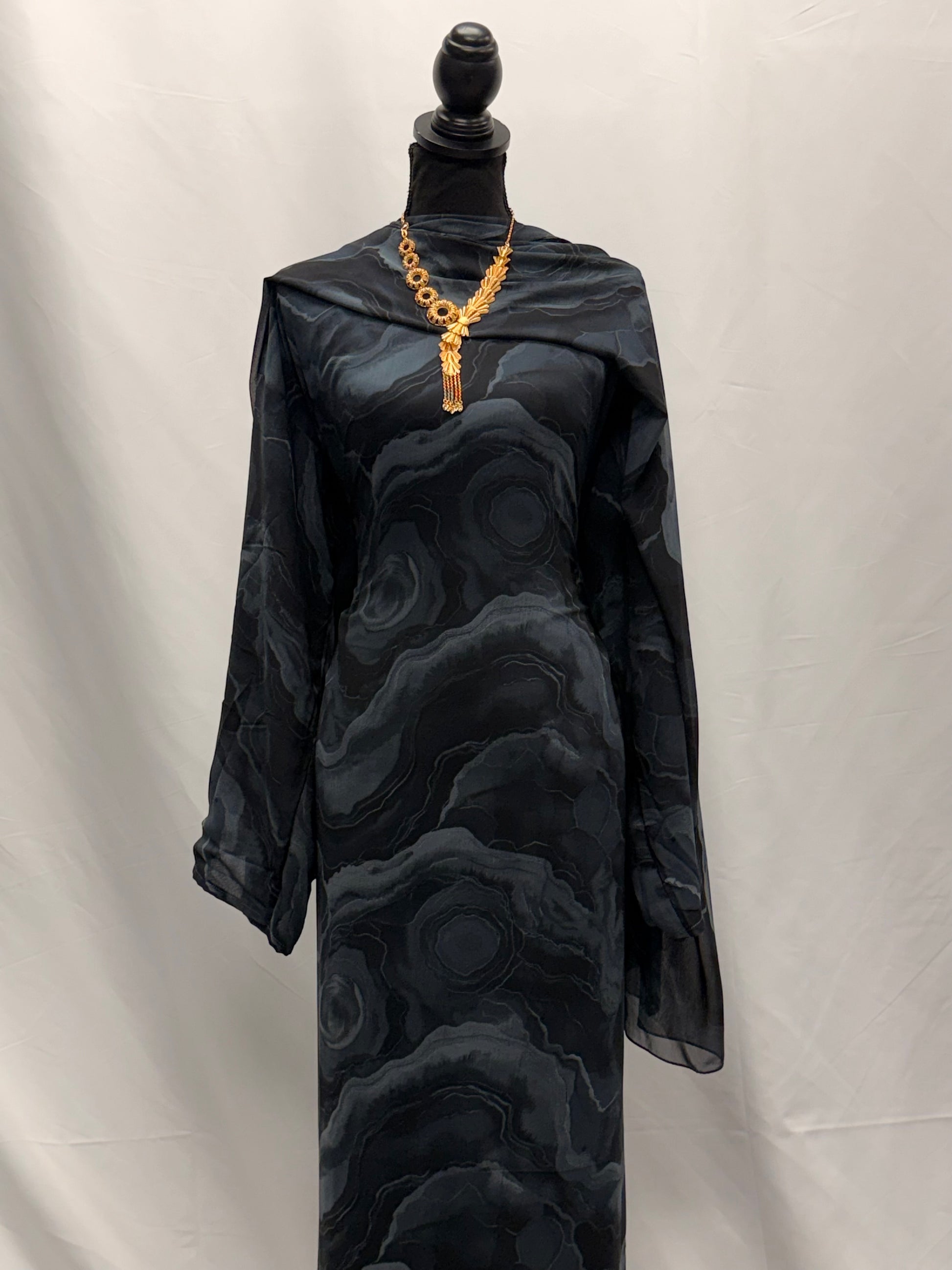Printed chiffon Dresses