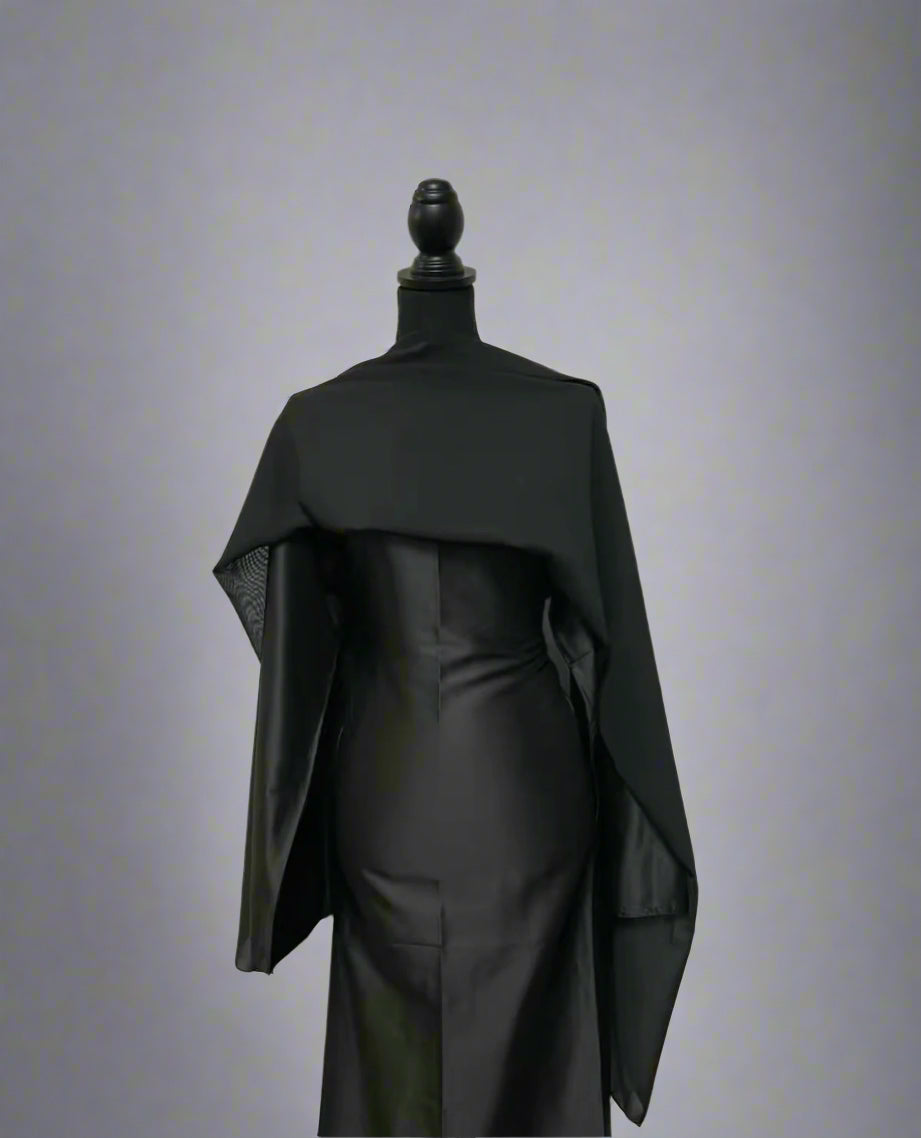 silk-satin dress