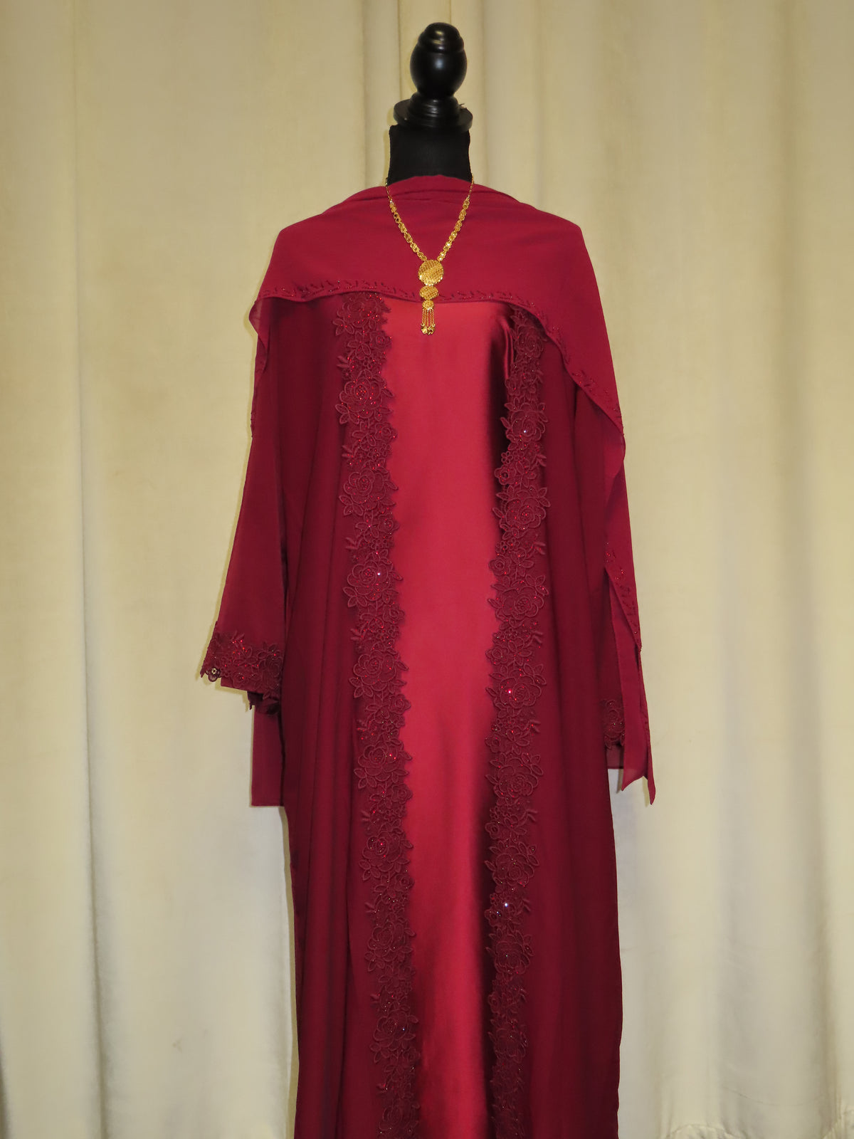 satin scarlet