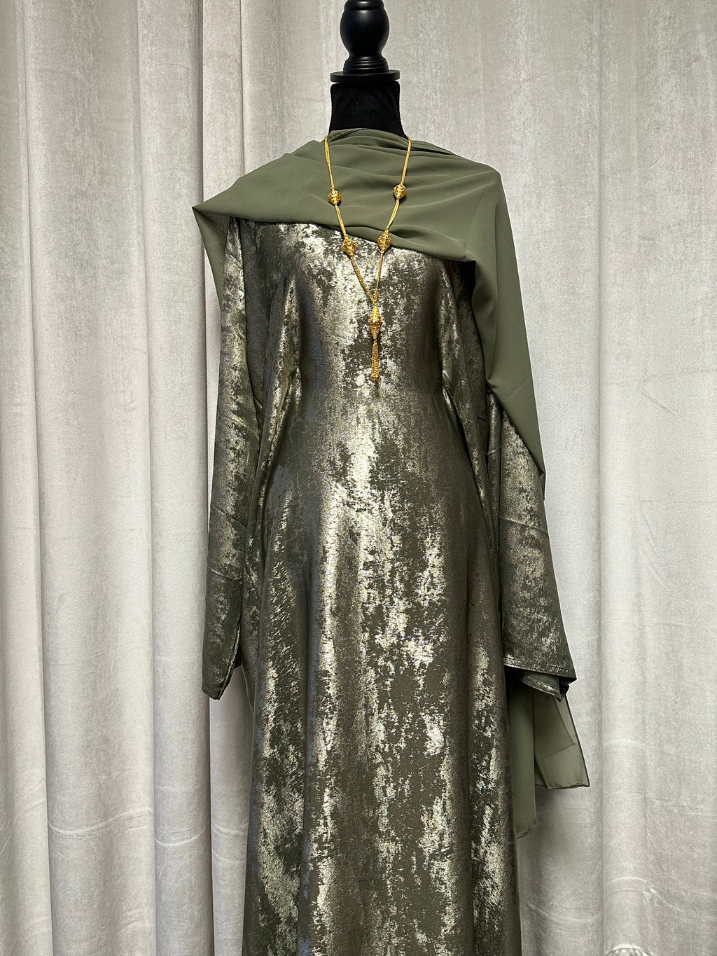 metallic dresses
