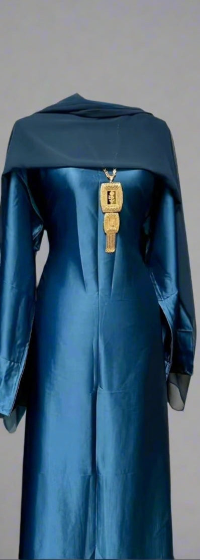 silk-satin dress
